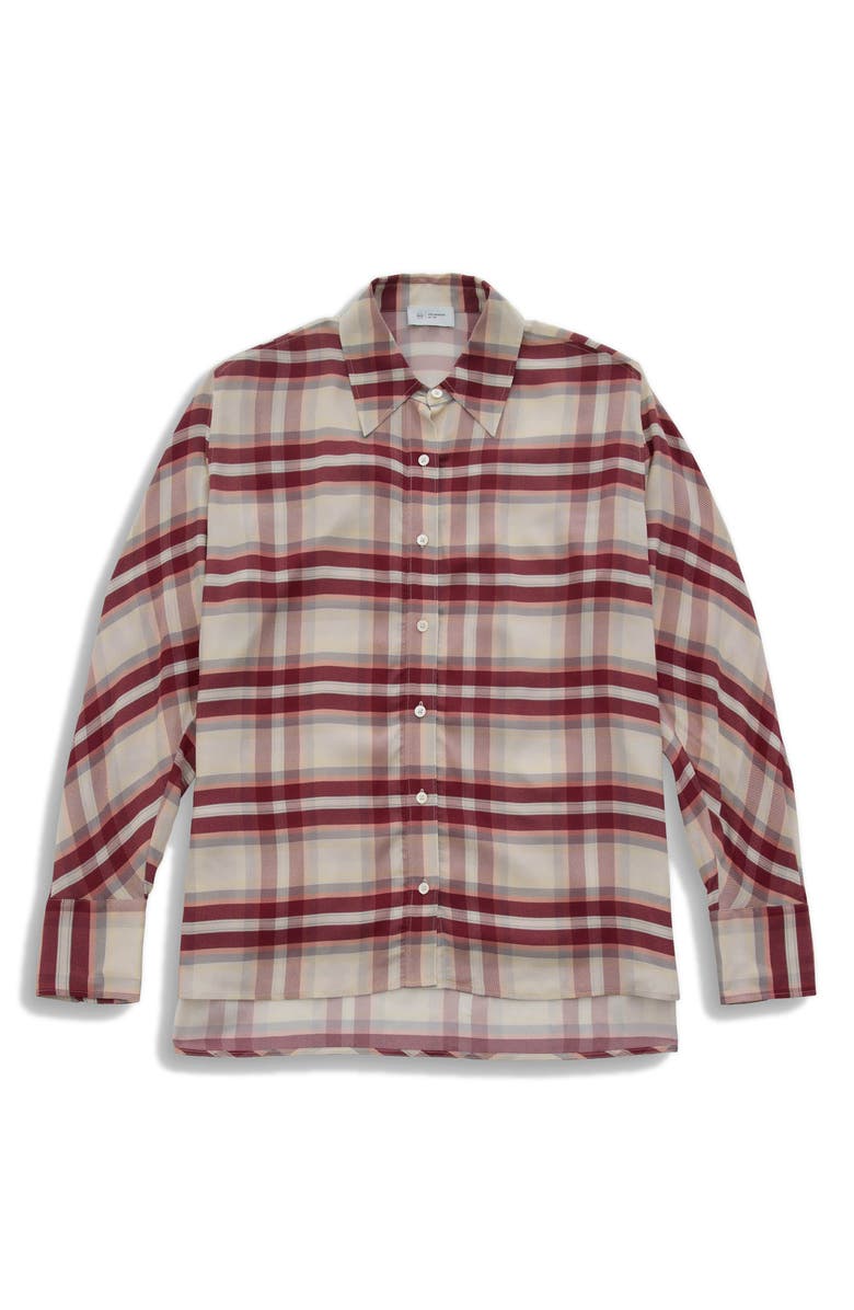 AG Sawtelle Button-Up Shirt, Alternate, color, Desert Plaid Grey Multi