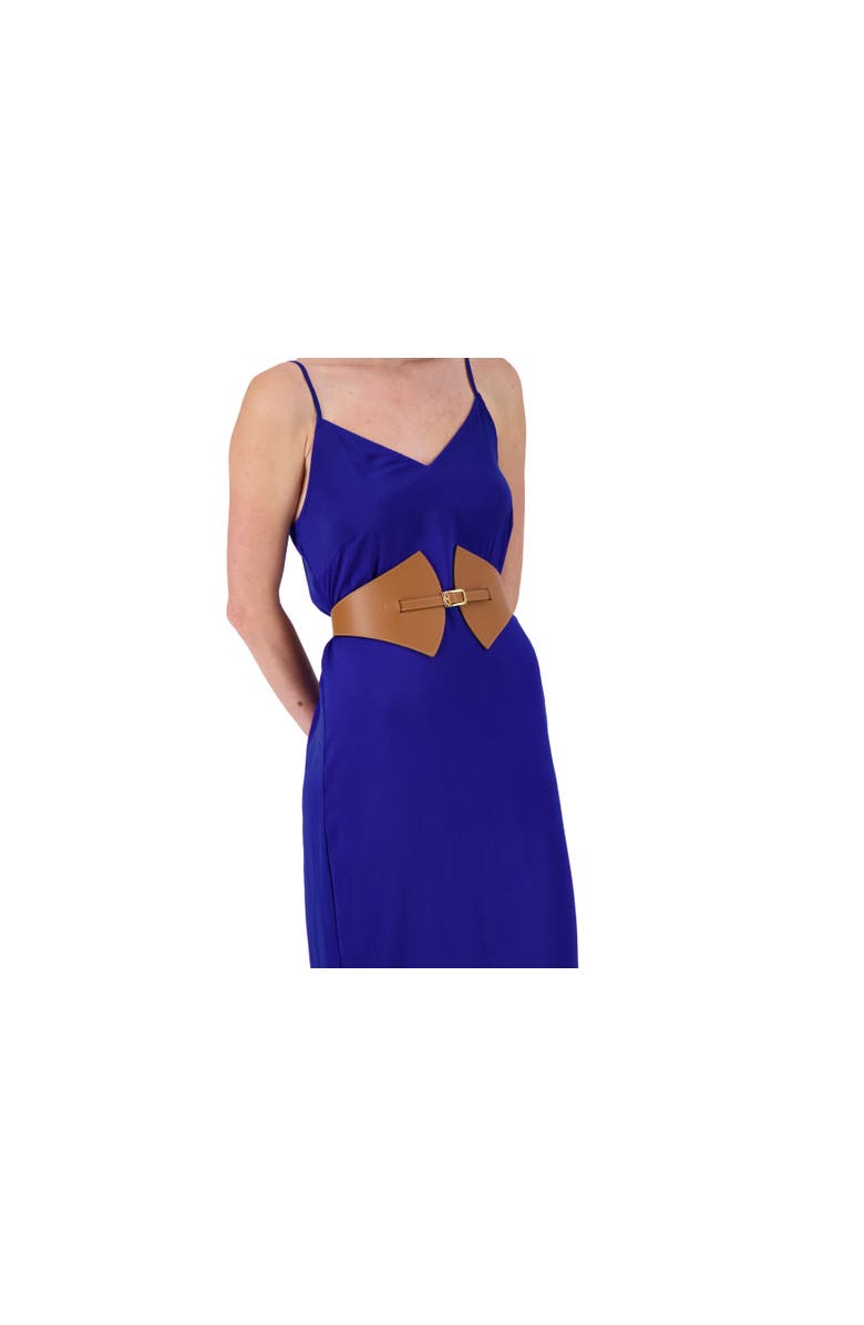 Vaincourt Paris La Remarquable Leather Belt, Alternate, color, Black