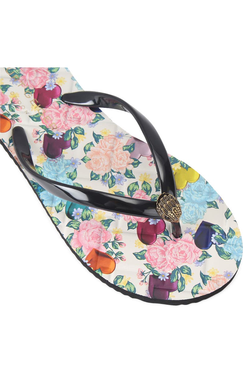 Kurt Geiger London Kensington Flip Flop, Alternate, color, Charcoal