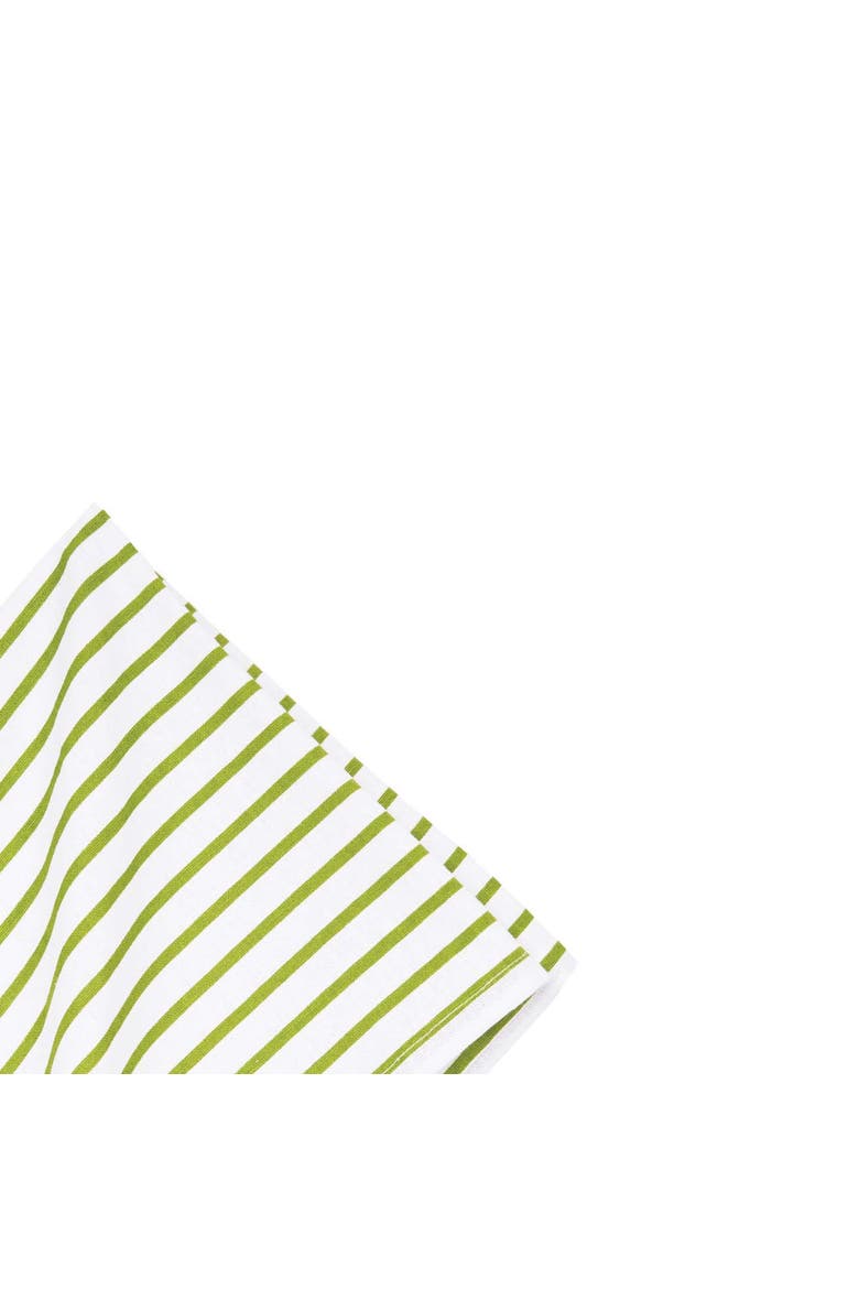 Wonderland Stripe Napkins Set of 4, Alternate, color, Green