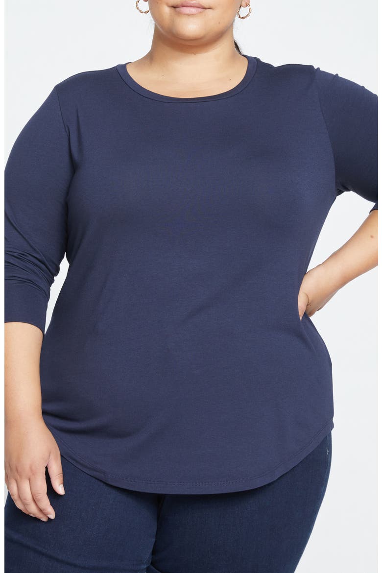 T Rex Long Sleeve Tee, Main, color, MIDNIGHT BLUE