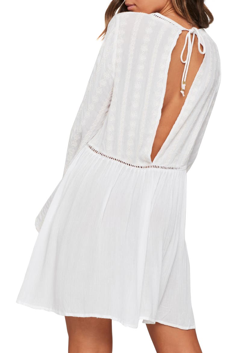 L Space Bailey Cover-Up Tunic, Alternate, color, WHITE