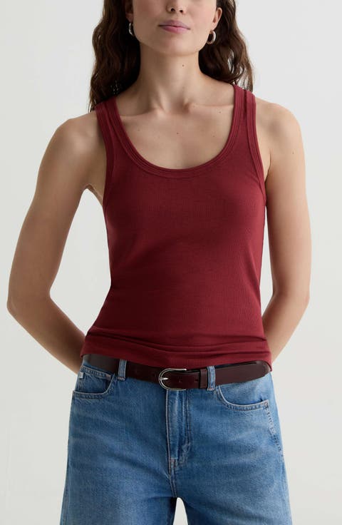 Ashley Scoop Neck Tank