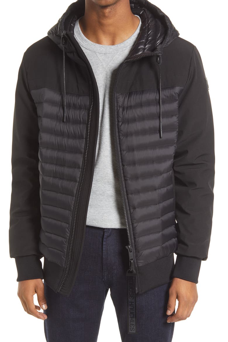Men's Broadside Water Repellent 800 Fill Power Down Jacket, Alternate, color, BLACK