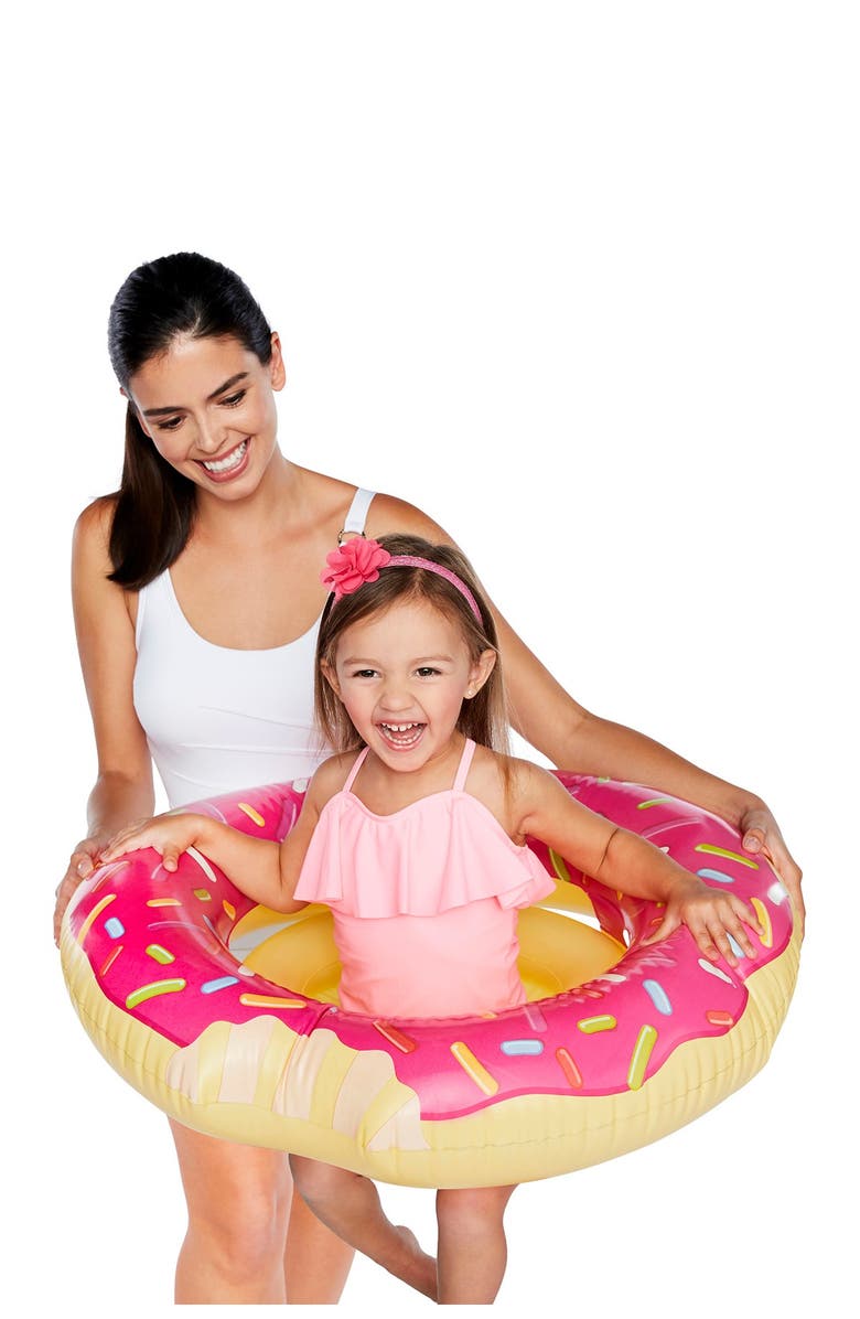BigMouth Inc Lil' Floats Pink Donut, Main, color, 
