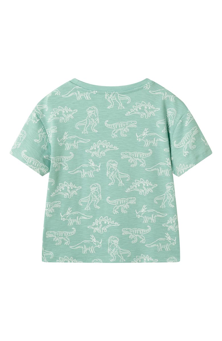 Andy & Evan Kids' Graphic Cotton Blend T-Shirt, Alternate, color, Green