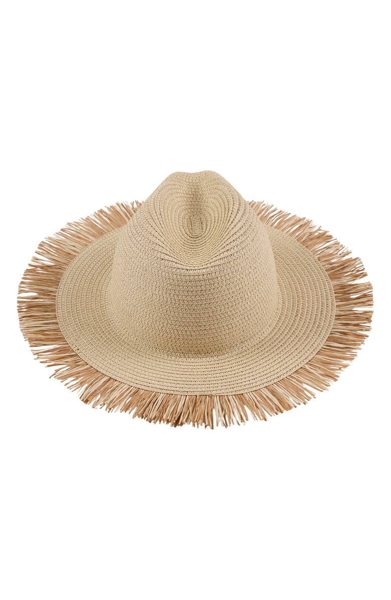 Eugenia Kim Courtney Packable Straw Fedora, Alternate, color, 