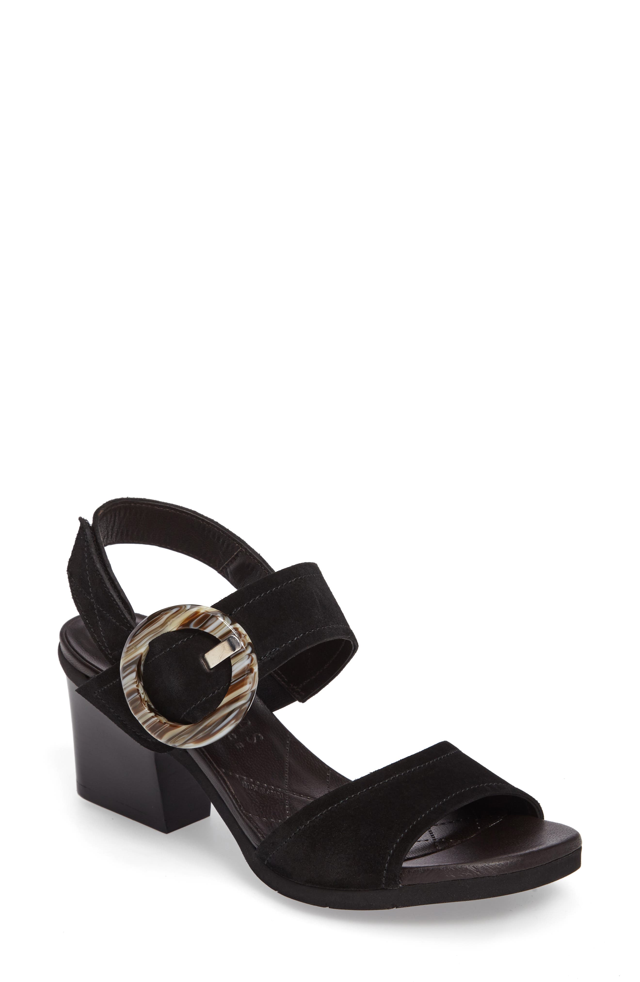 Hispanitas Ultimate Slingback Buckle Strap Sandal, Main, color, 