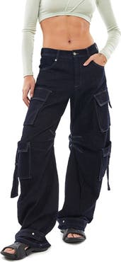 Mother of All Rae Denim Cargo Pants
