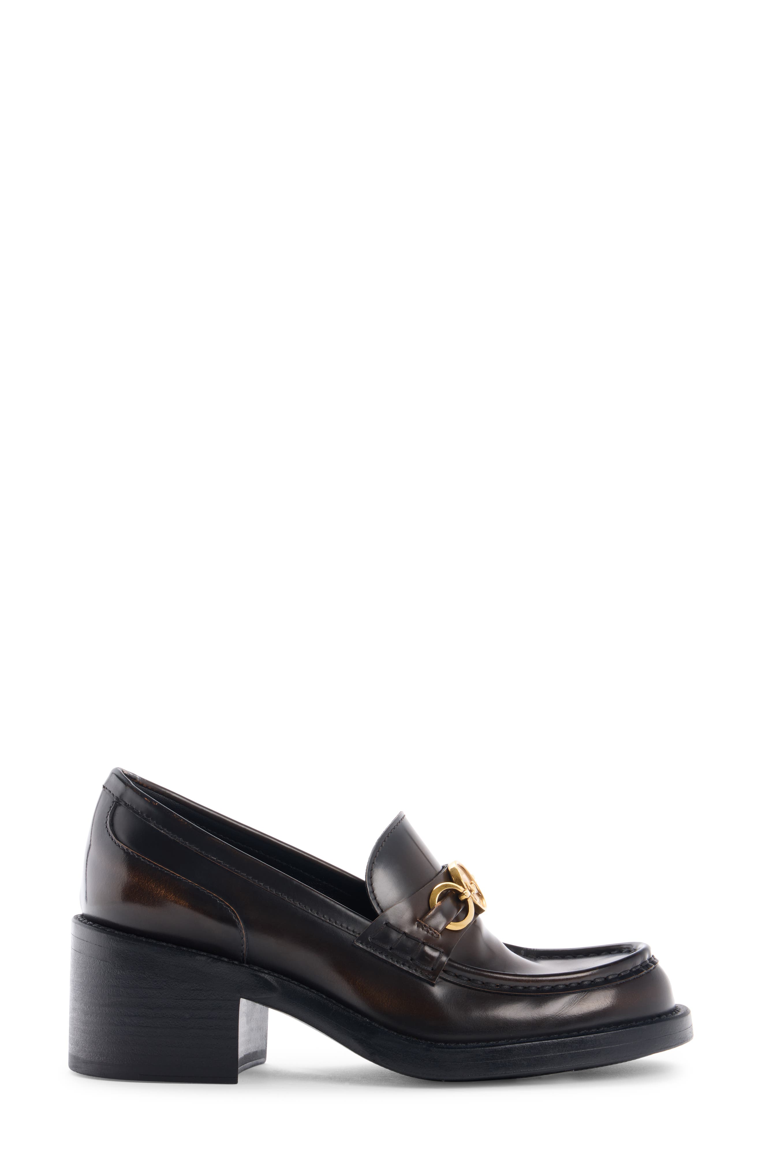 Chloé Dakota Loafer Pump, Alternate, color, Oak Brown