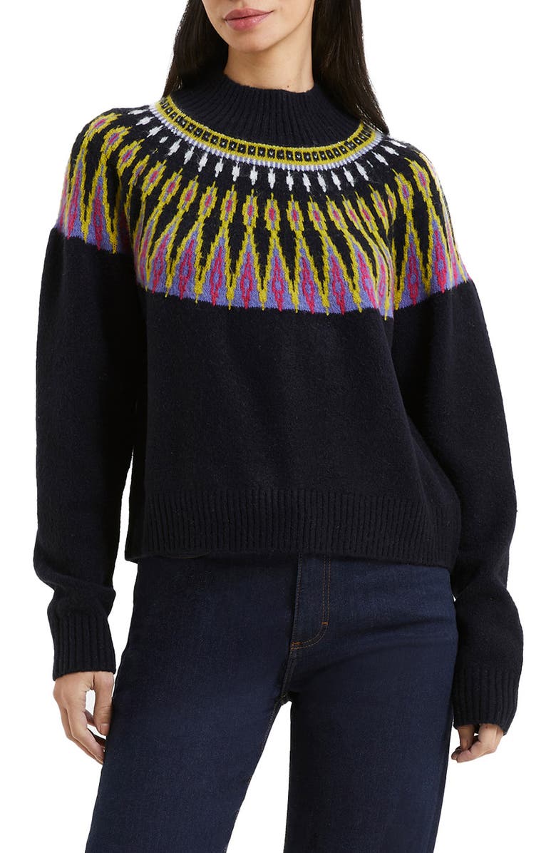 French Connection Jolee Fair Isle Sweater, Main, color,
