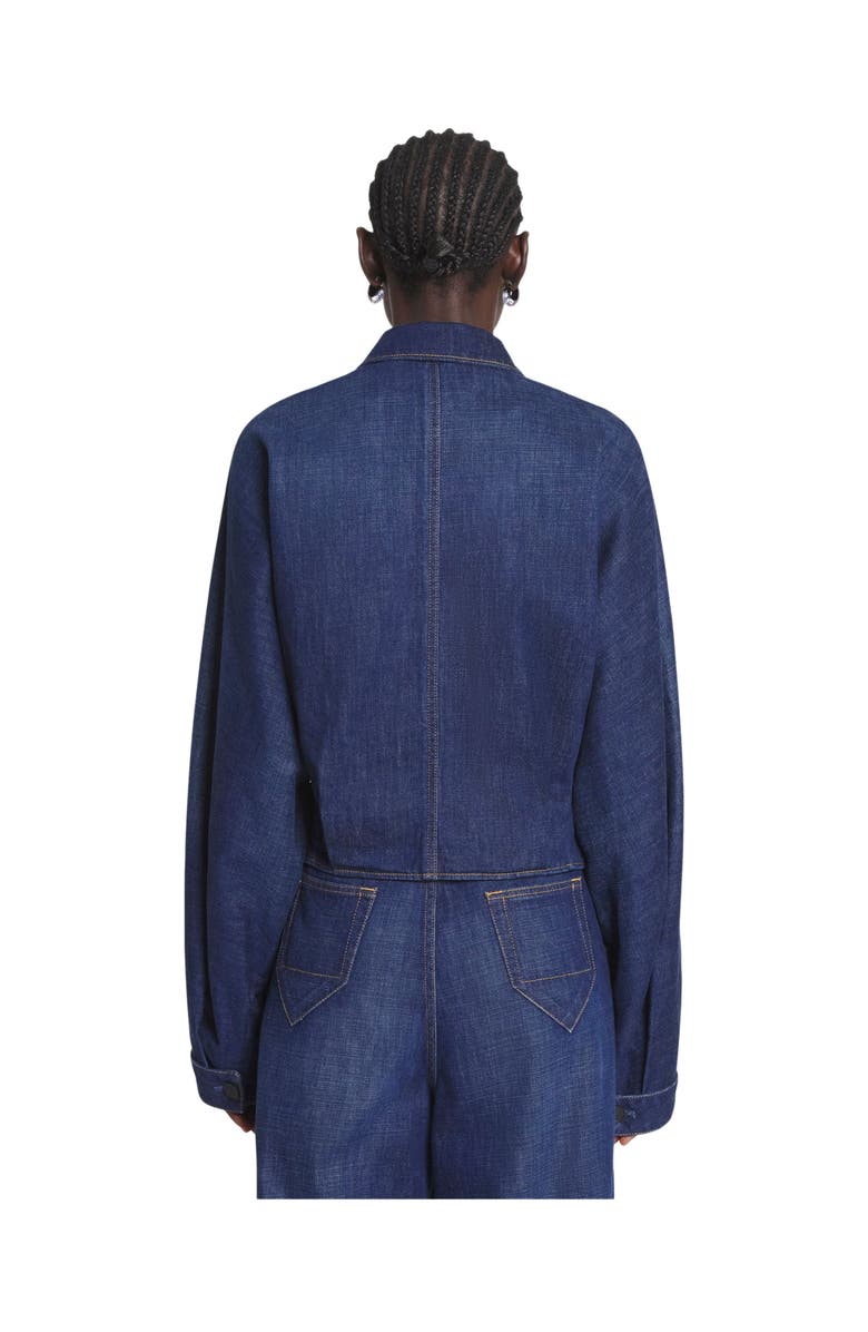 Lanvin Tailored Denim Jacket, Alternate, color, 