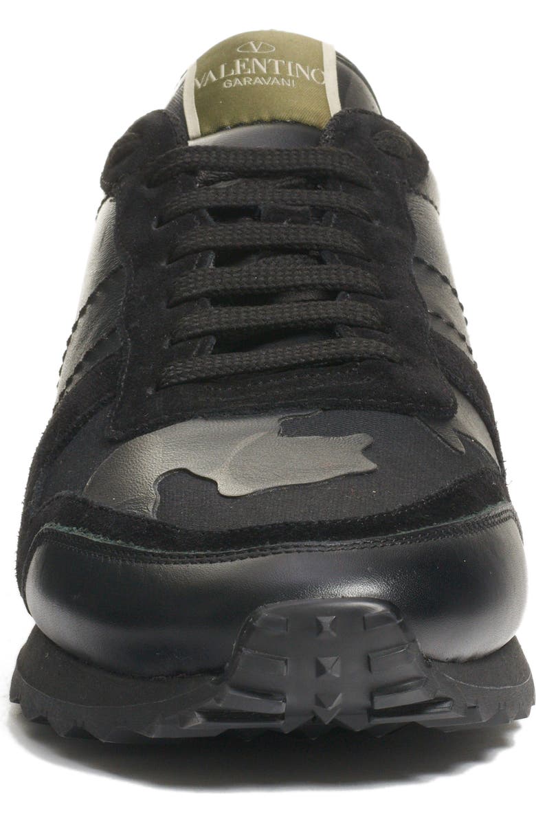 Valentino Garavani Camo Rockrunner Sneaker, Alternate, color,
