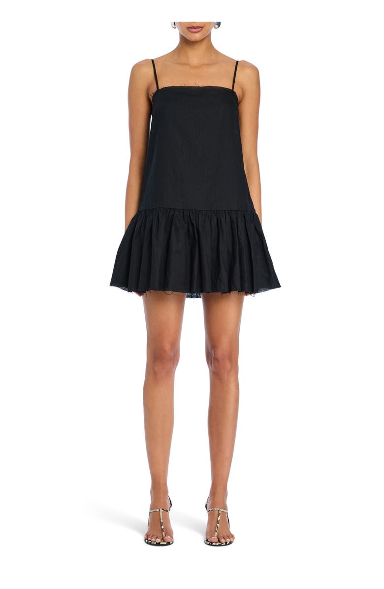 SER.O.YA Krista Linen Mini Dress, Main, color, 