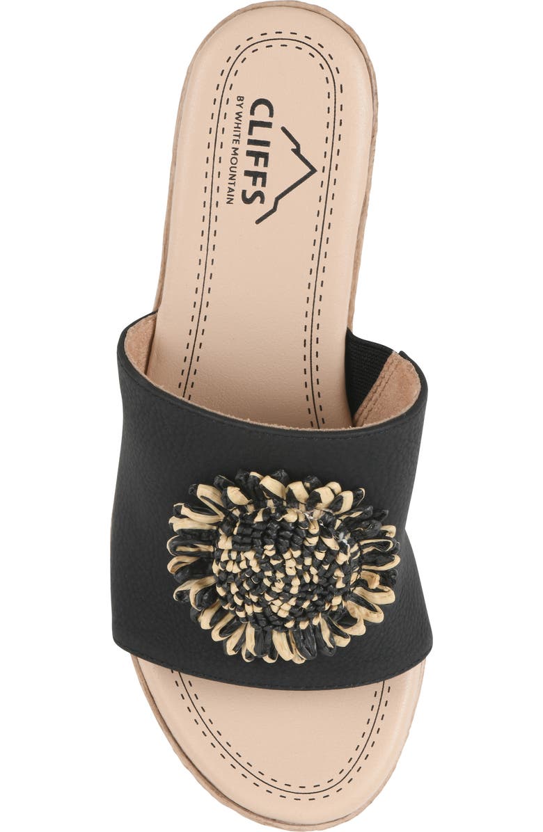 CLIFFS BY WHITE MOUNTAIN Birkley Wedge Sandal, Alternate, color,