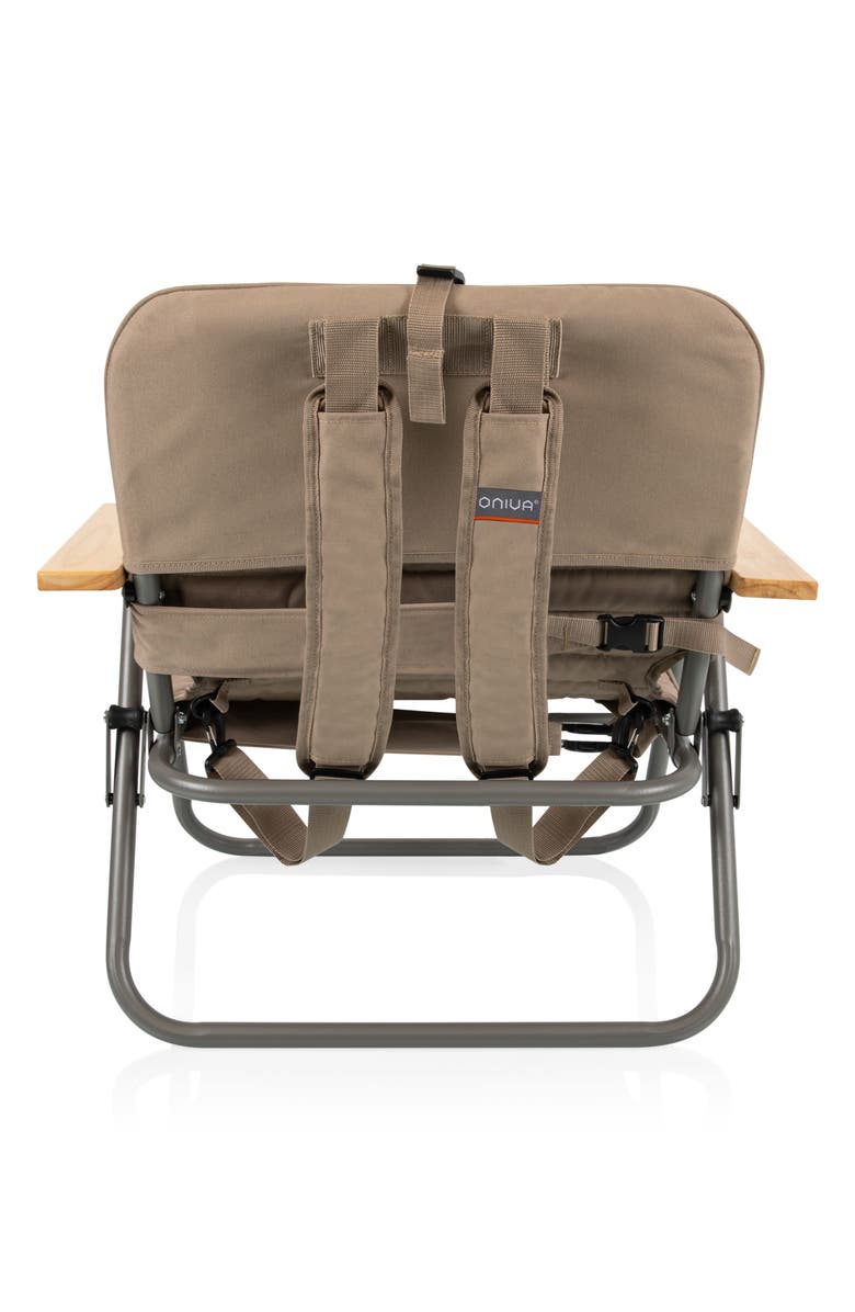 Picnic Time Descanso Beach Chair, Alternate, color, Beige