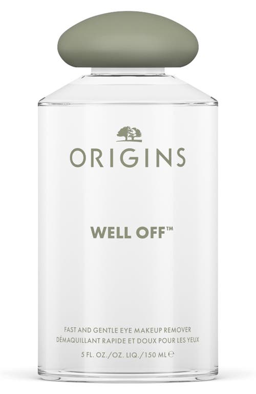 Origins Well Off® Fast & Gentle Eye Makeup Remover 