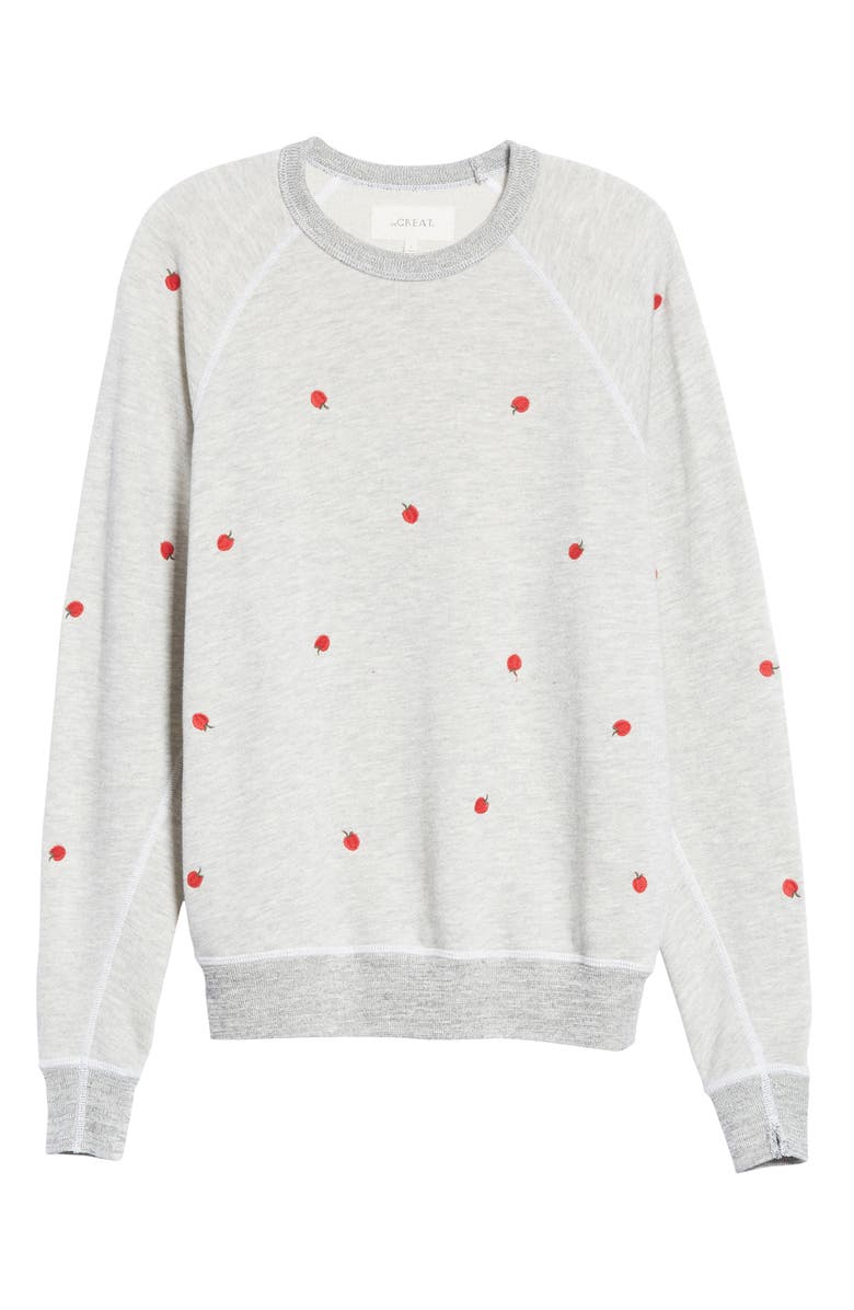 THE GREAT. College Sweatshirt, Alternate, color, 