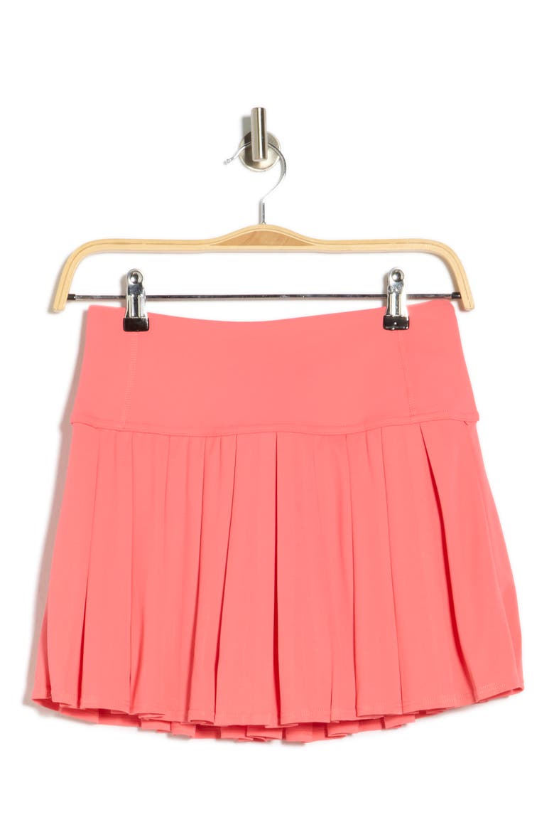 Court Piqué Pleated Tennis Skort, Alternate, color, SUNKISSED