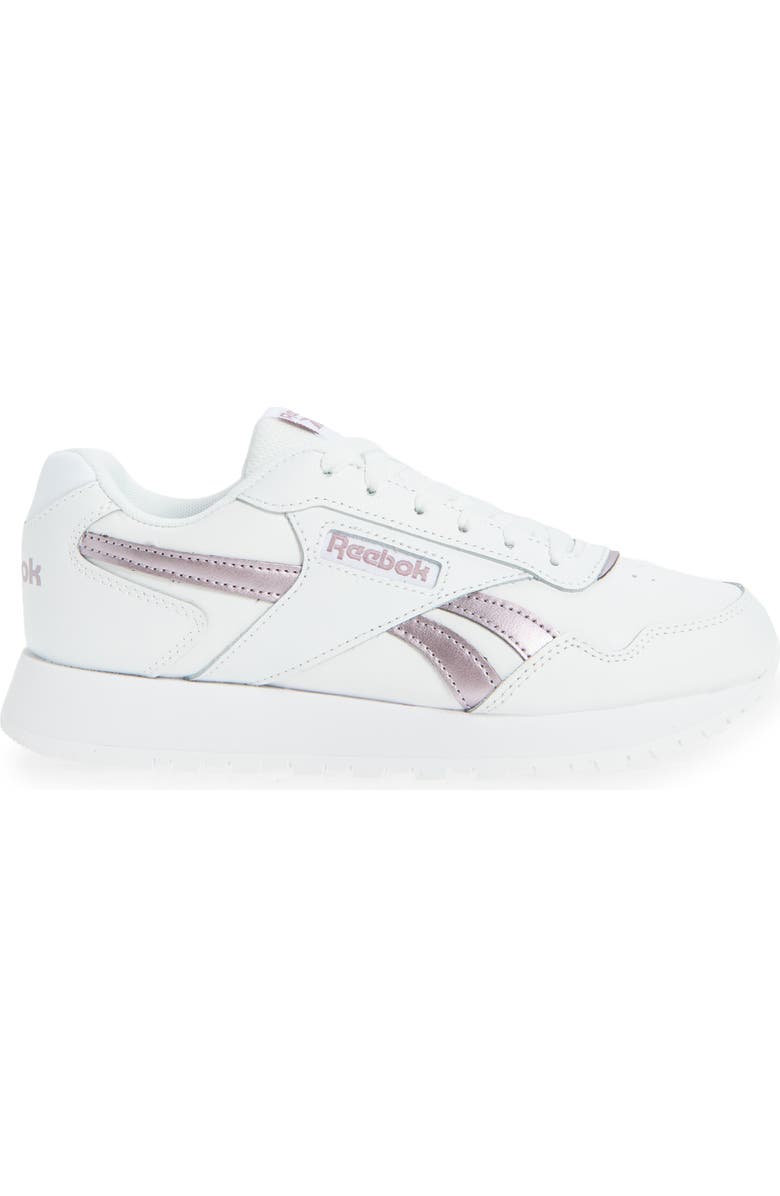 Reebok Glide Sneaker, Alternate, color, White White Purple