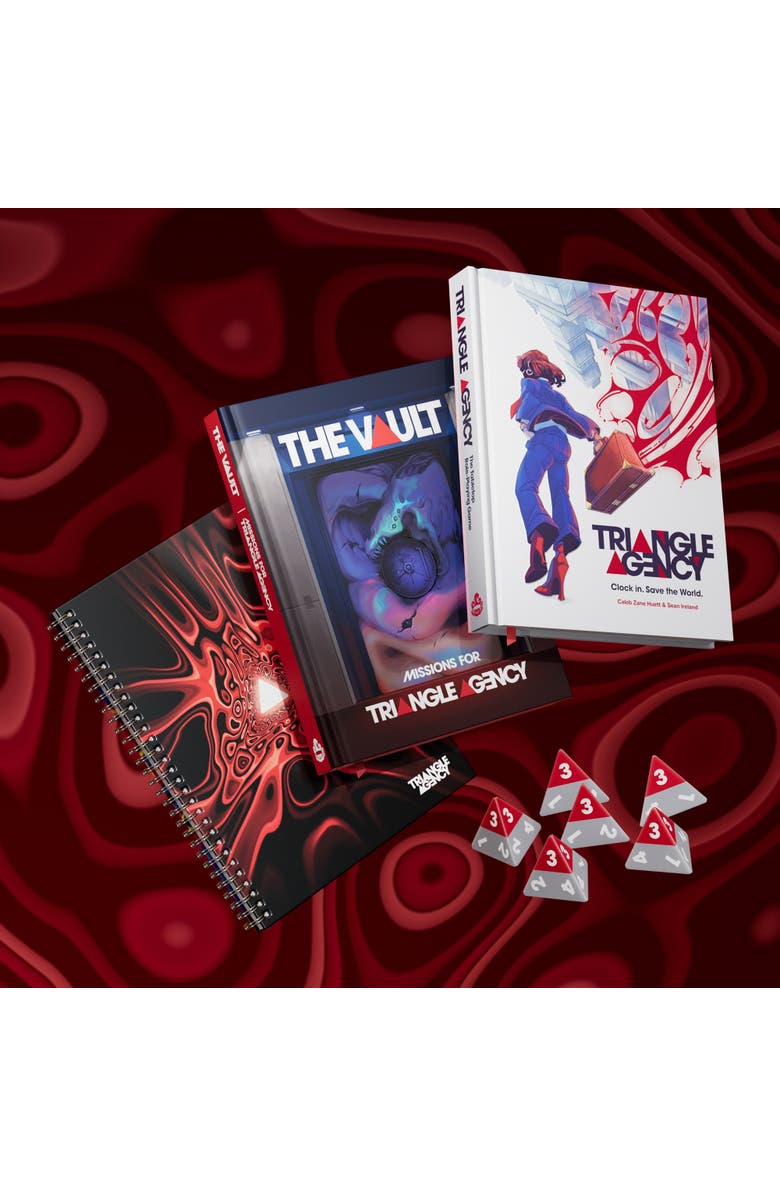 Modiphius Entertainment Triangle Agency Normal Briefcase Collection Rpg Box Set, Alternate, color,