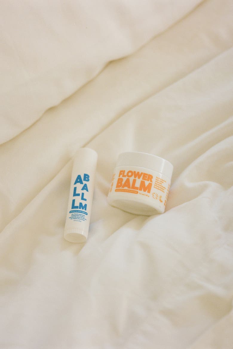 Flower Balm Tube + Unscented All Balm Stick, Alternate, color, None