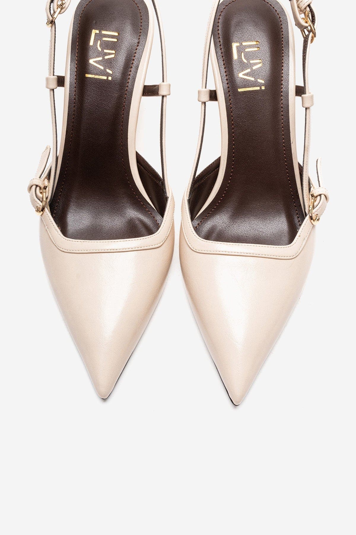 Celia Pointed Toe Wedge Pump, Alternate, color, Ecru