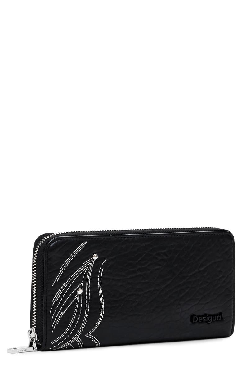 Desigual Goodall Faux Leather Wallet, Alternate, color,