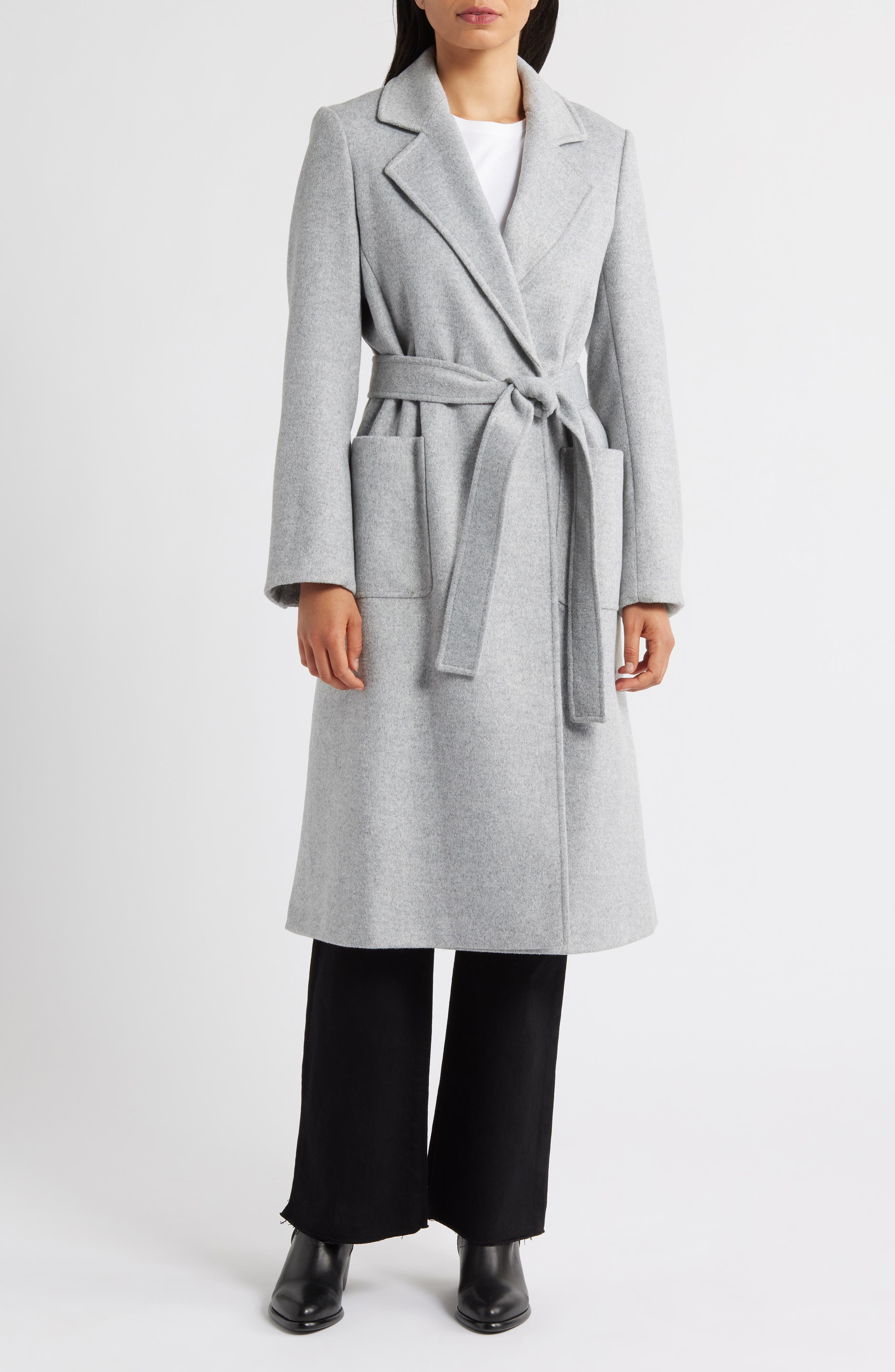 Sam Edelman Longline Wrap Coat