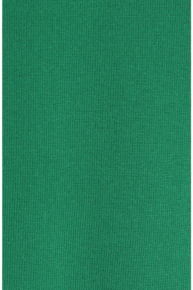 Pleated Sleeve Cardigan, Alternate, color, GREEN