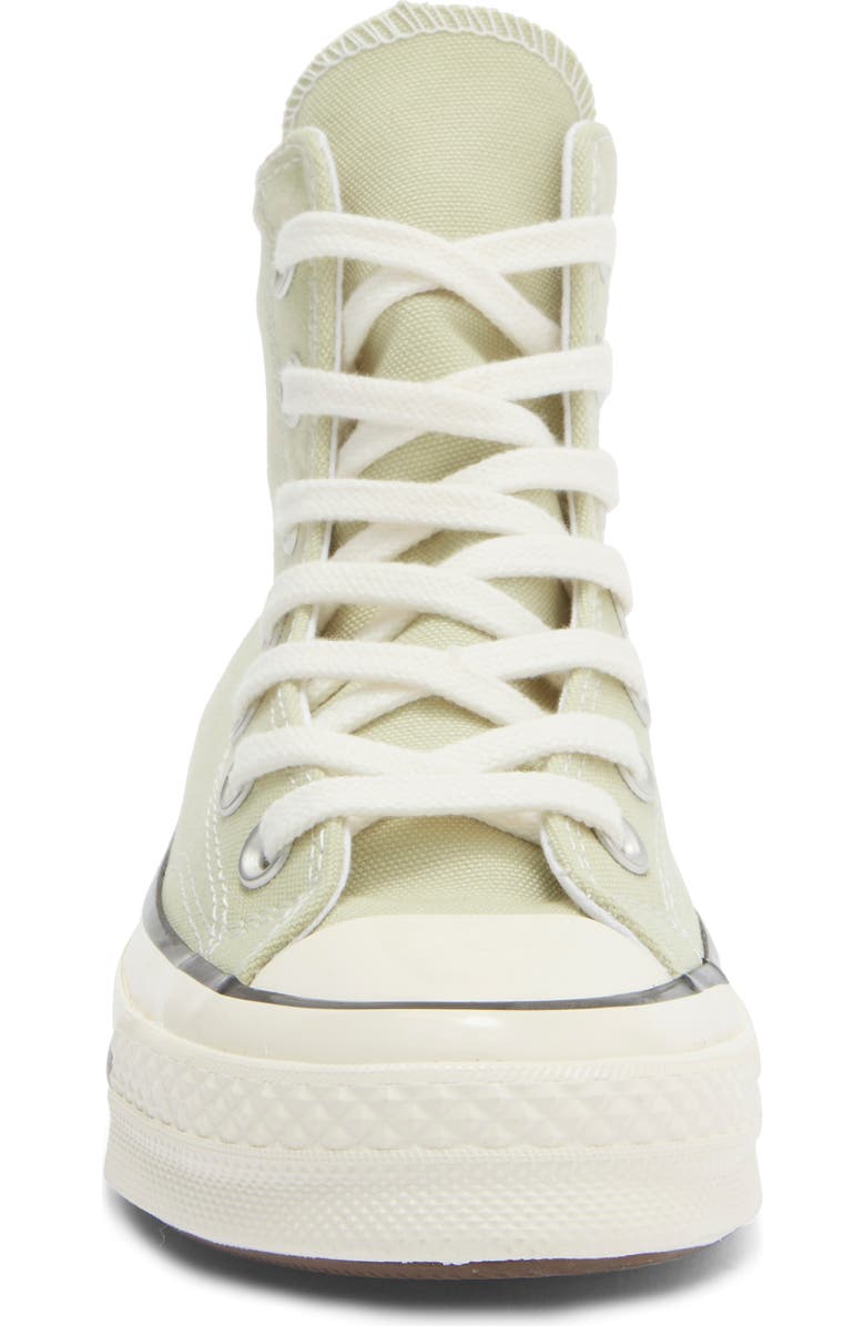 Converse Kids' Chuck Taylor All Star 70 High Top Sneaker, Alternate, color, Olive Aura/ Egret/ Black