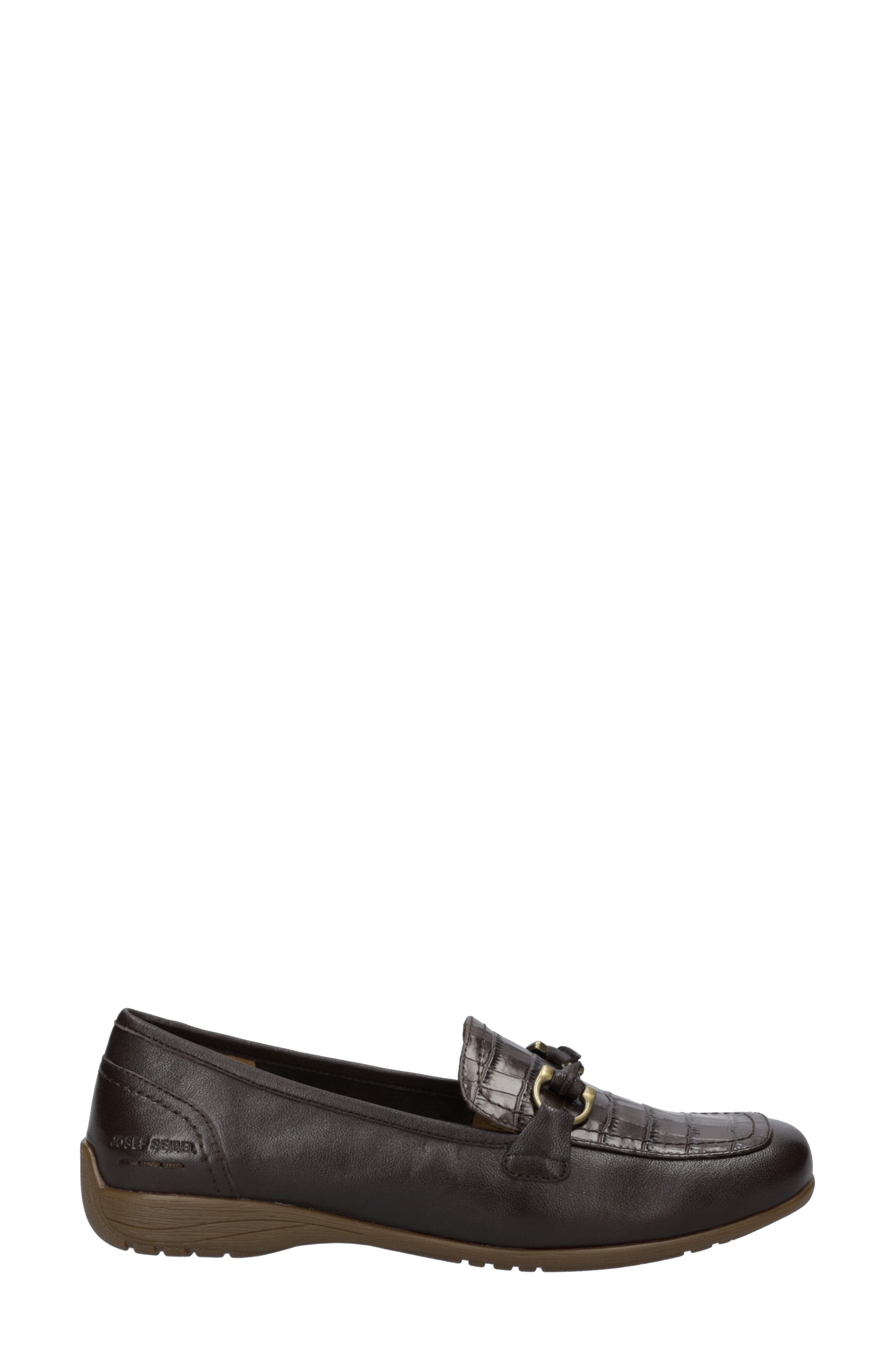 Fenja 40 Leather Loafer, Alternate, color, CHOCOLATE