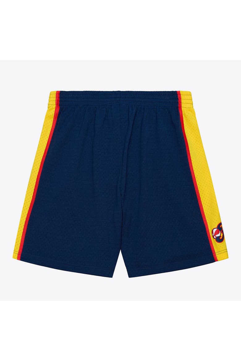 Men's Mitchell & Ness Navy Indiana Fever 2002 Court Origins Swingman Shorts, Alternate, color, Navy