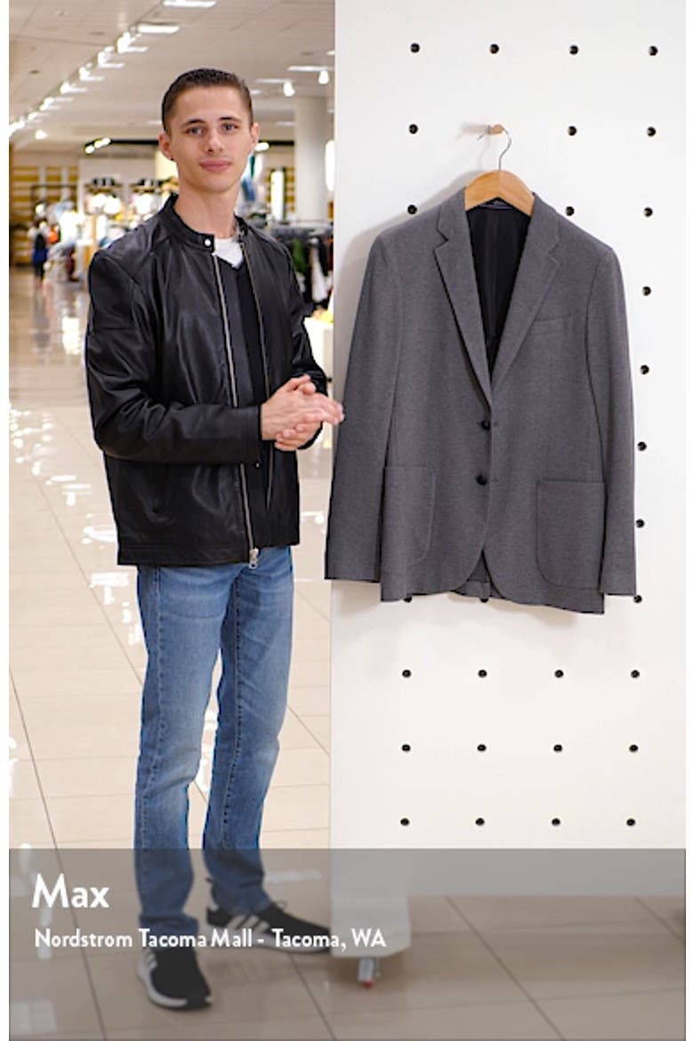 Regular Fit Knit Sport Coat video