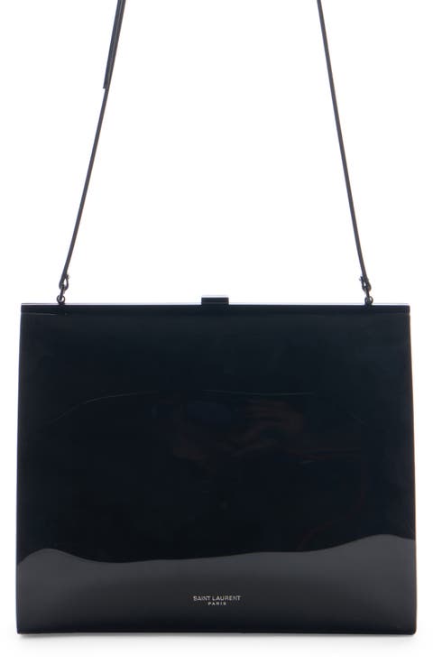 SAINT LAURENT PARIS｜SHOULDER BAGS (717449 DTI0W 1000) Saint Laurent - Black Tri-Color YSL Monogram Puffer Shoulder Bag