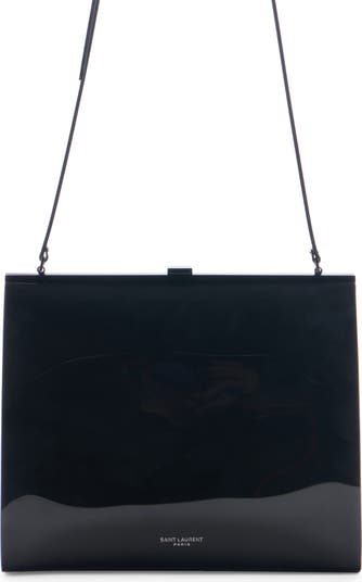 ☆MUCENT☆ Top Signature Side Patch Leather Shoulder Bag Uni miu miu shoulder bag patchwork stripe leather Authentic
