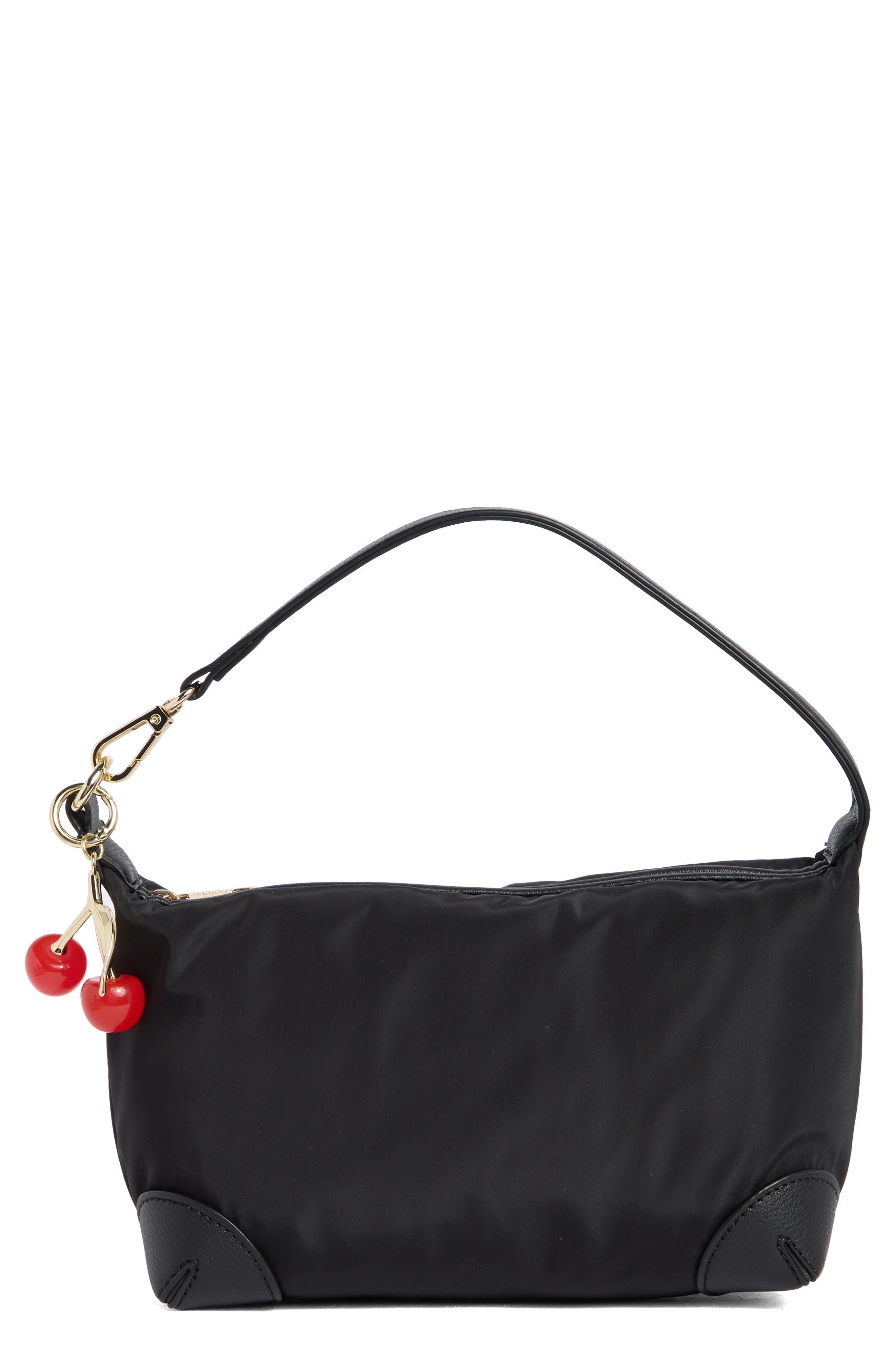 Madden Girl Woven Shoulder Bag, Main, color, Black