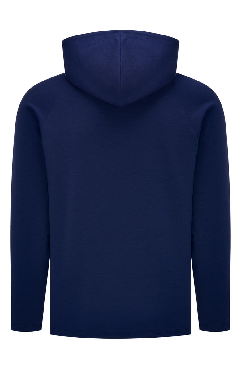 Eastside Golf Premium Logo Embroidered Midweight Fleece Hoodie, Alternate, color, Blue Void