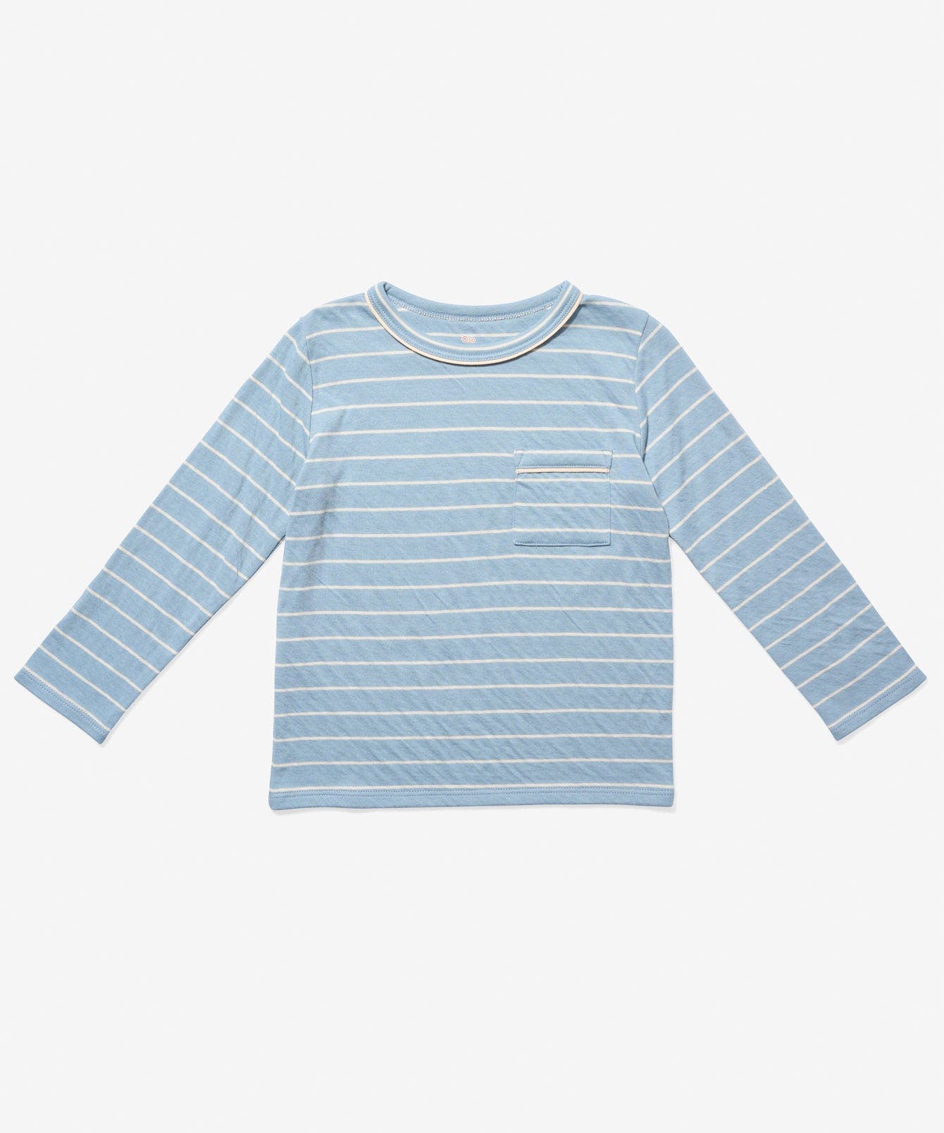 Dusty blue stripe