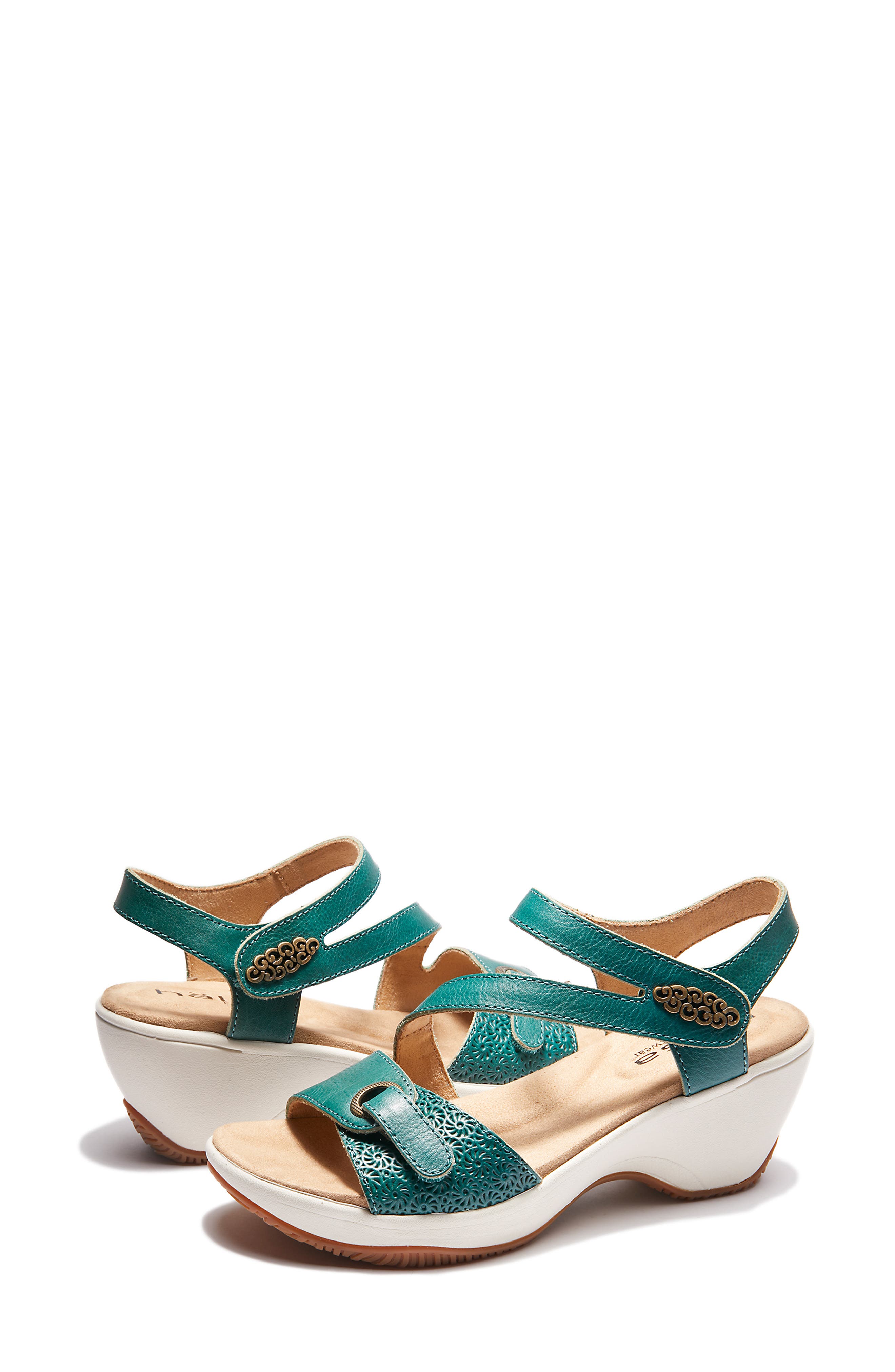 Hälsa Footwear Cindy Sandal, Alternate, color, Blue