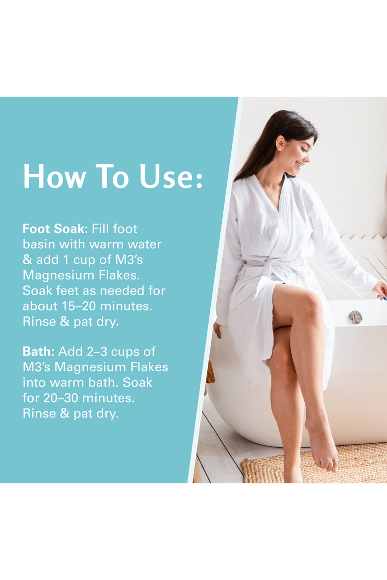 Magnesium Body & Foot Soak, 28oz, Alternate, color, None