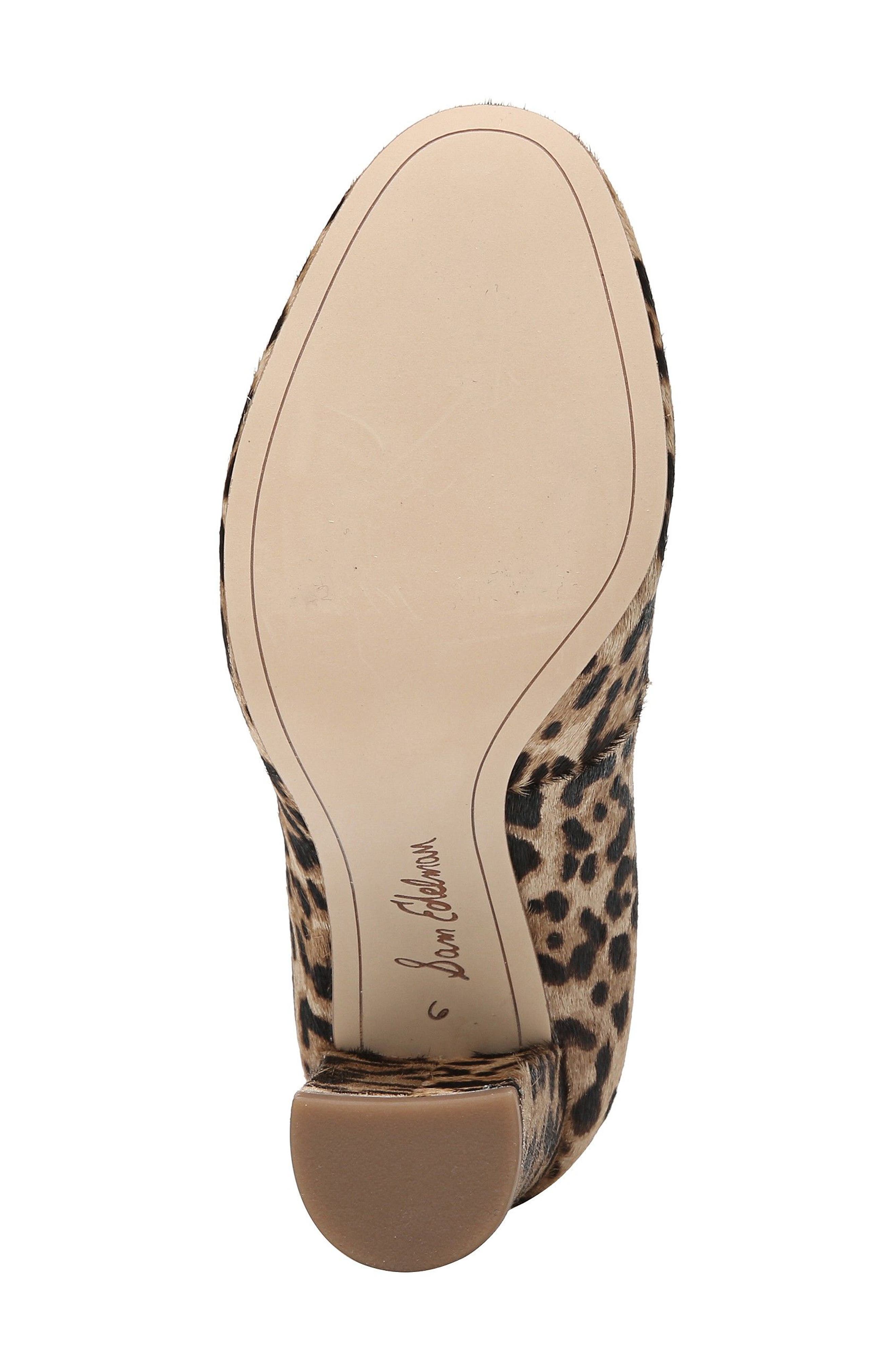 Stillson Pump, Alternate, color, LEOPARD PRINT CALF HAIR
