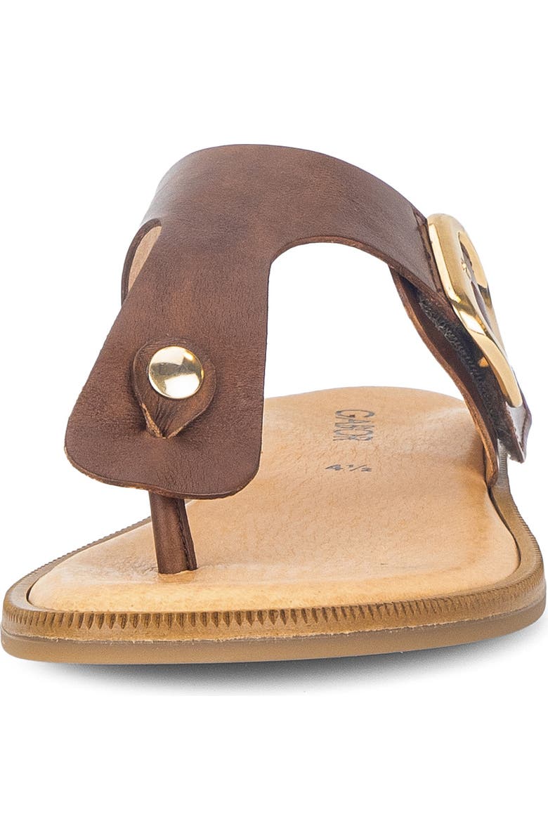 Gabor Studded Flip Flop, Alternate, color, Camel
