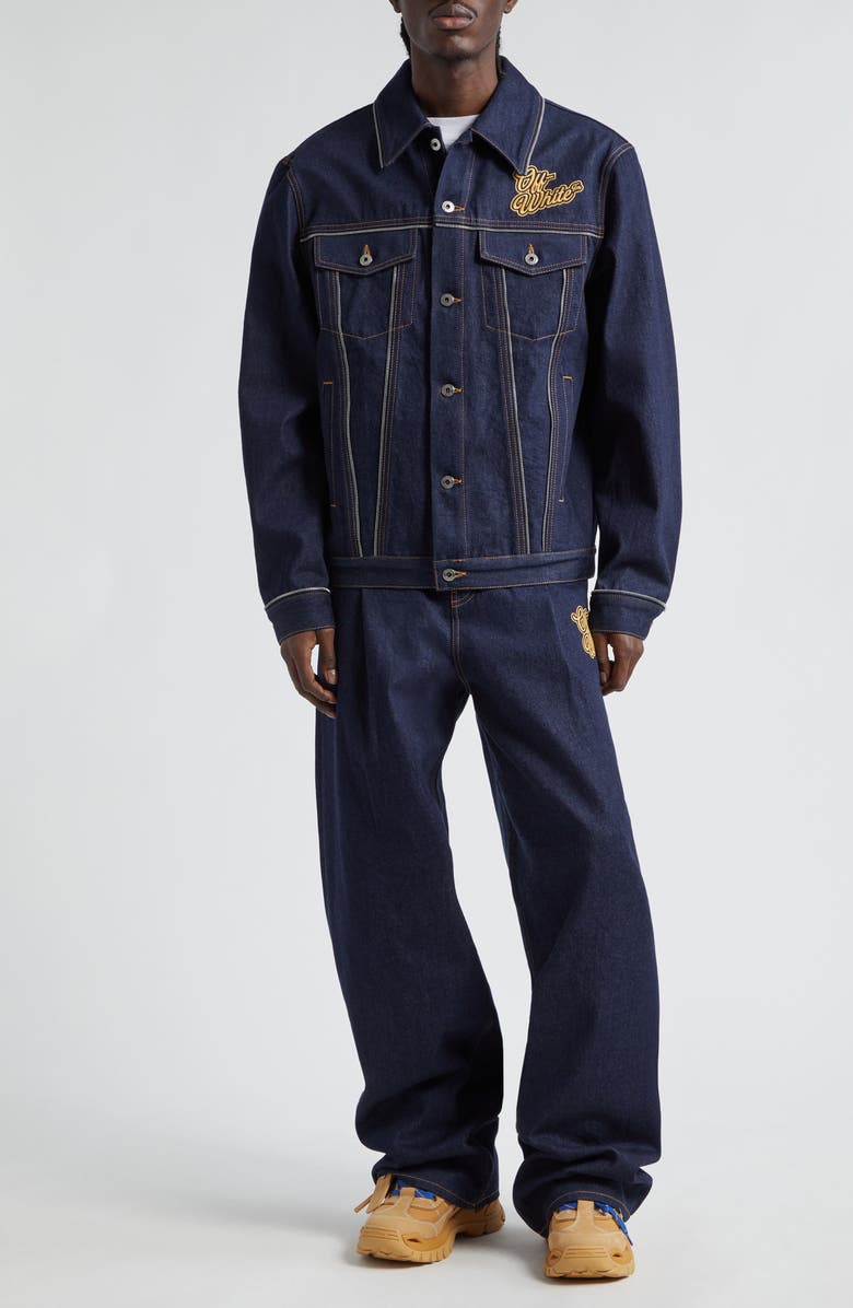 Off-White '90s Logo Baggy Jeans | Nordstromrack