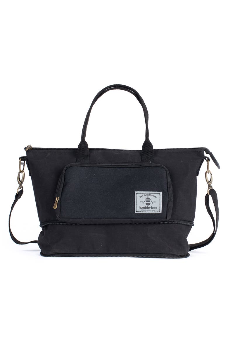 Mini Charm Diaper Bag, Alternate, color, ONYX