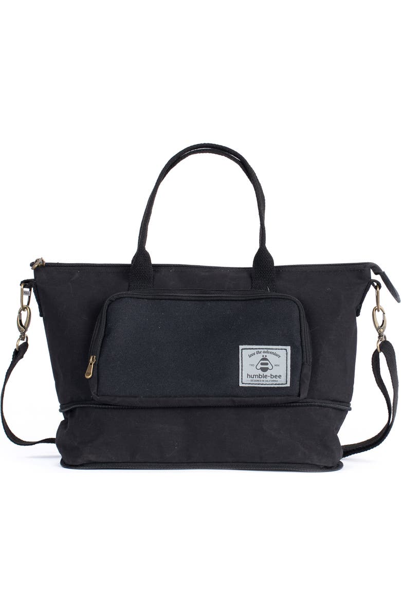 Humble-Bee Mini Charm Diaper Bag, Alternate, color,