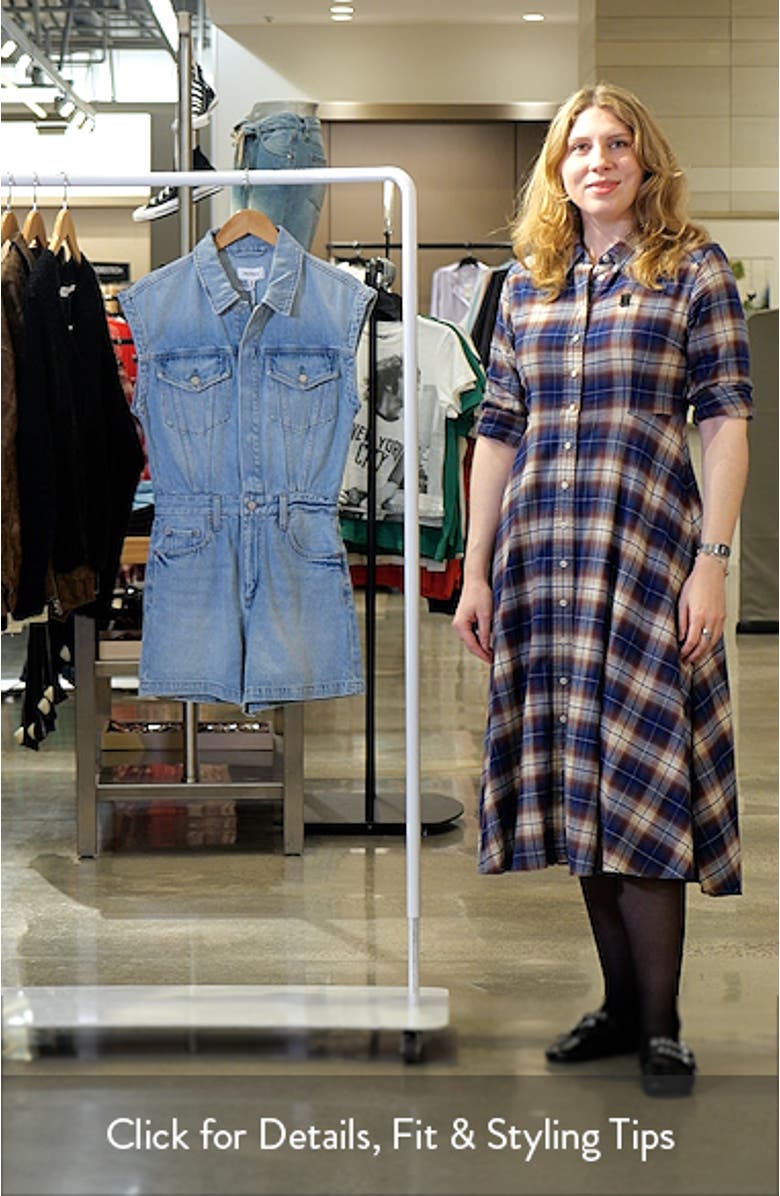 Lennox Denim Romper, sales video thumbnail