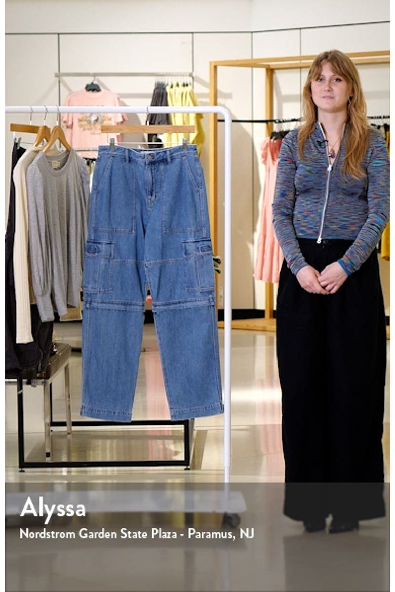 Baggy Straight Leg Cargo Jeans video