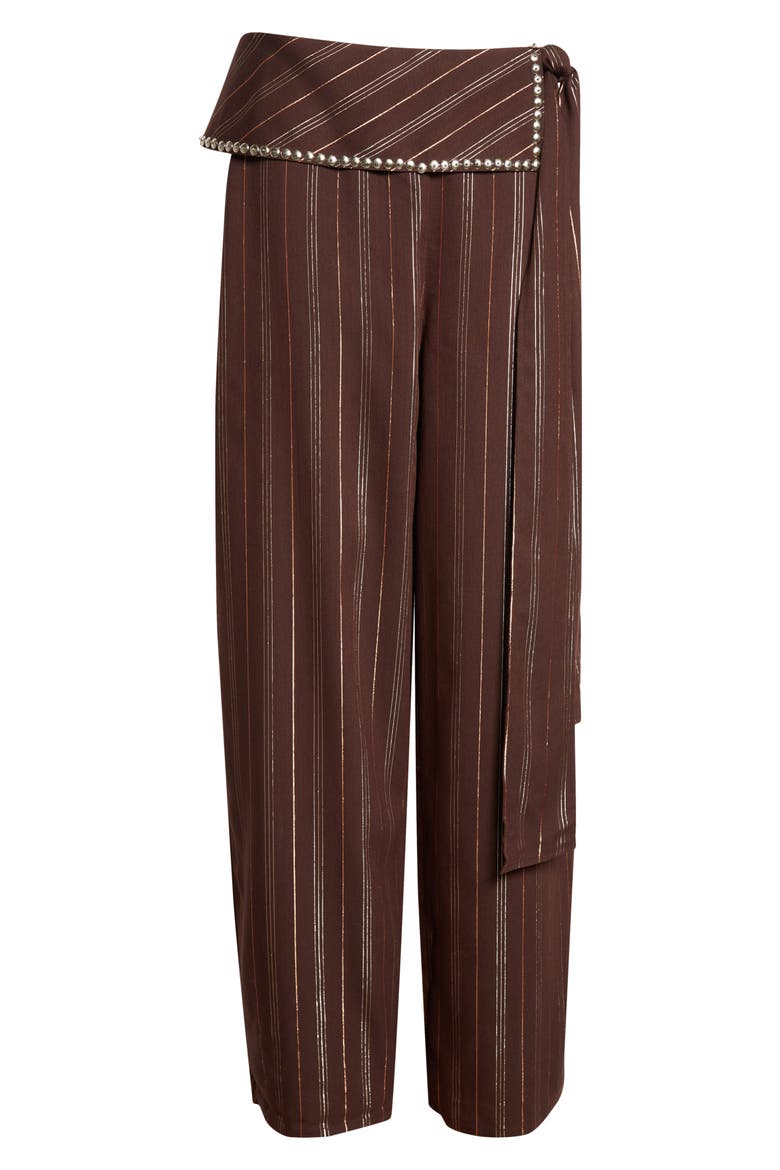 Blanche Pants, Alternate, color, DARK BROWN