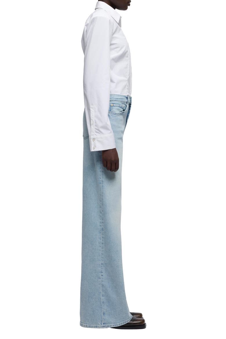 Lotta Tailorless Wide Leg Jeans, Alternate, color, FROZEN
